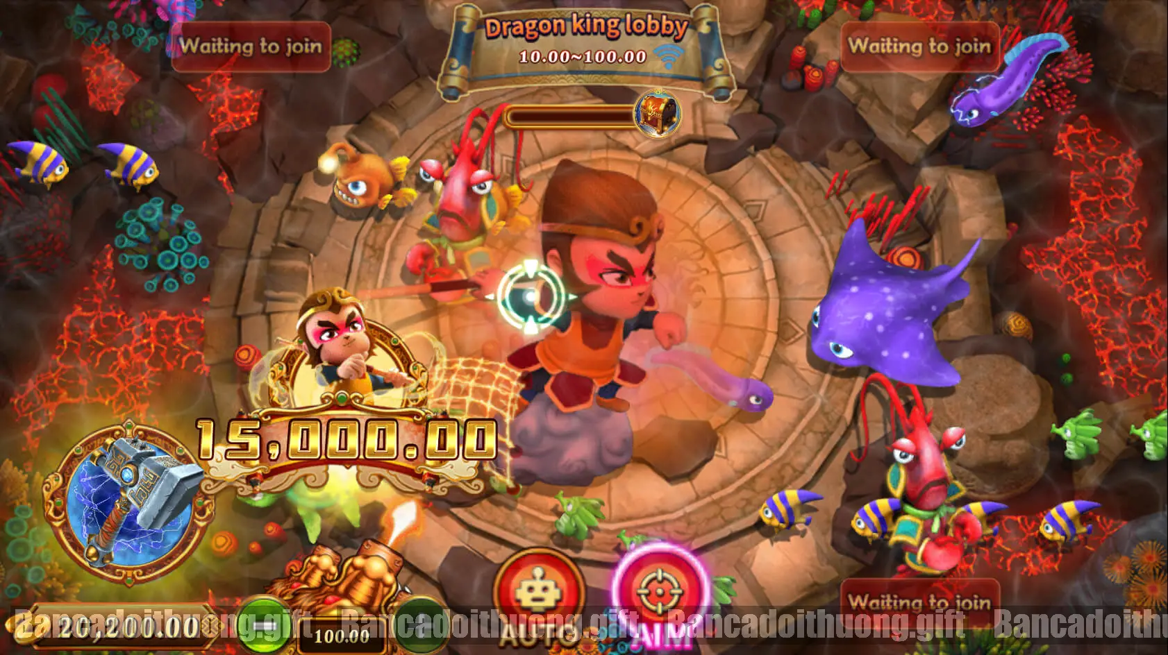 Trải Nghiệm Hứng Khởi Cùng Game Bắn Cá Monkey King Fishing 5 Các phần thưởng này có thể quy đổi thành thẻ cào,